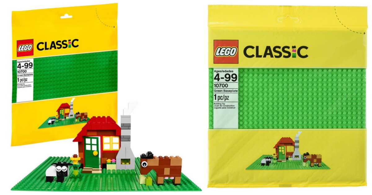 lego classic 10700 green baseplate