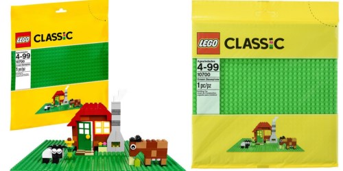LEGO Classic Green Baseplate Only $4.79 (Regularly $9.99)