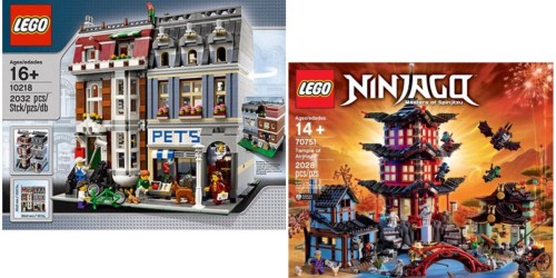 Walmart: Nice Savings on LARGE LEGO Sets