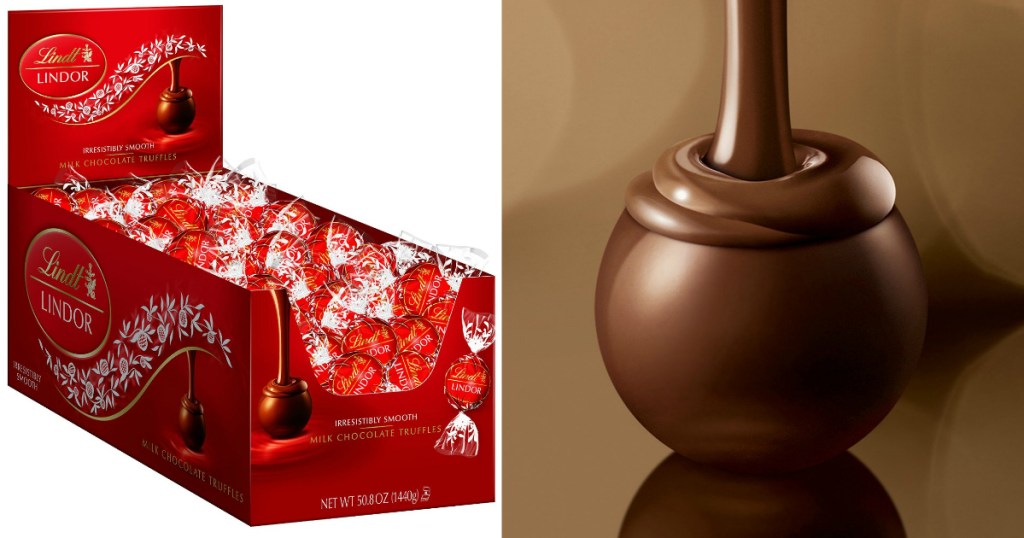 Amazon Lindt Lindor Milk Chocolate Truffles 120 Count Box Just 2252 Shipped 8462