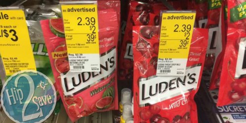 Walgreens: Luden’s Cough Drops Only 39¢ Per Bag (NO Manufacturer’s Coupon Needed!)