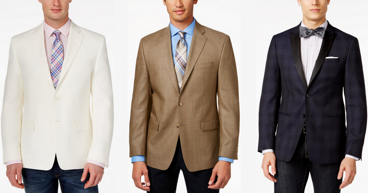 Macy's: Men's Designer Blazers Only $34.99 (Regularly $350)