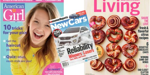 Weekend Magazine Sale (Save on Consumer Reports, American Girl, US Weekly & More)