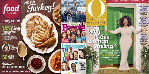 Weekend Magazine Sale – Consumer Reports, Sports Illustrated, National Geographic & More