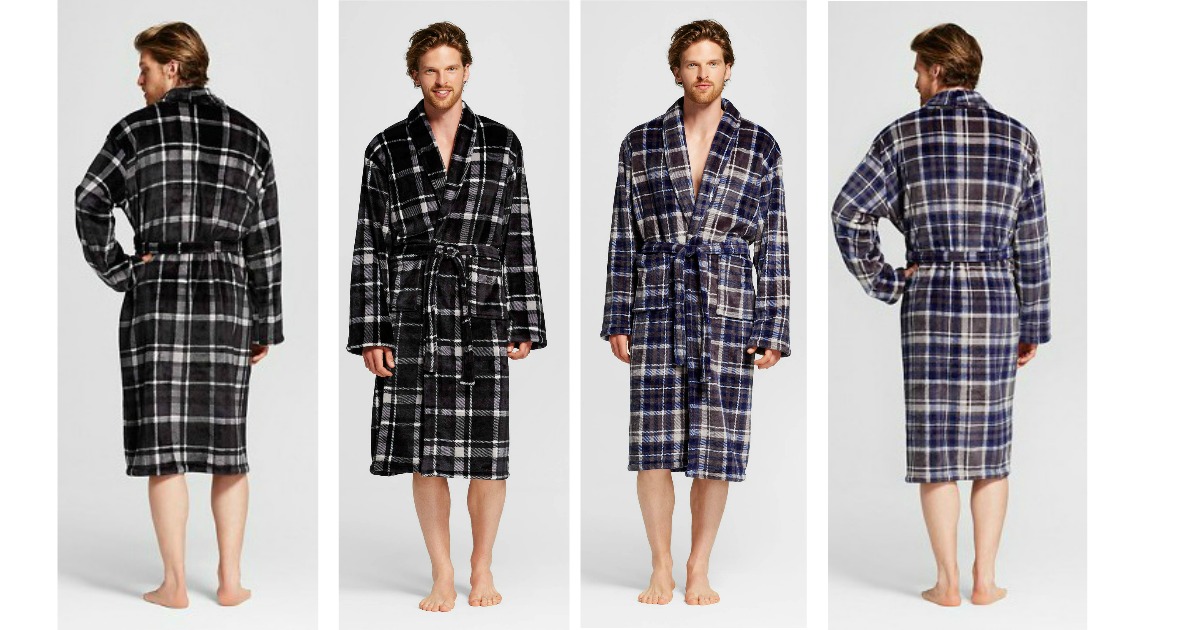 Target: Men's Plush Robe Only $12.48 (Regularly $24.99)