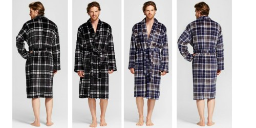 Target: Men’s Plush Robe Only $12.48 (Regularly $24.99)