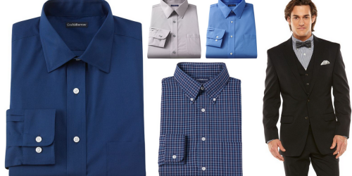Kohl’s Cardholders: 3 Stackable Promo Codes = FOUR Men’s Dress Shirts Only $34.97 Shipped