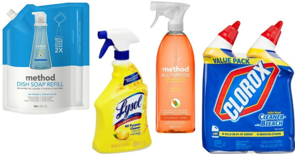 method-lysol-and-clorox-products