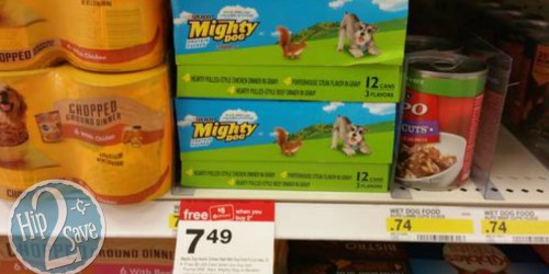 Target: Nice Savings on Mighty Dog and Alpo Dog Food (After Gift Card)