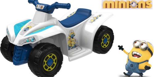Walmart.com: Minions 6-Volt Battery-Powered Ride-On ONLY $39 (Regularly $79)