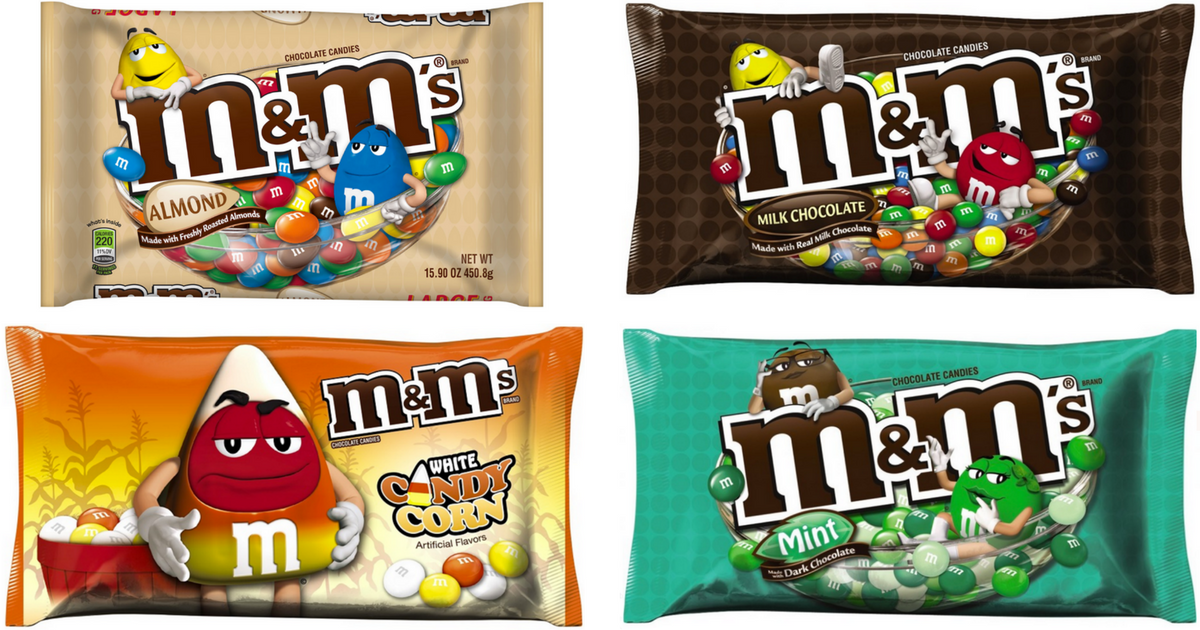 Walgreens M&M's Bags Only 1.25 Each (Starting 10/23)