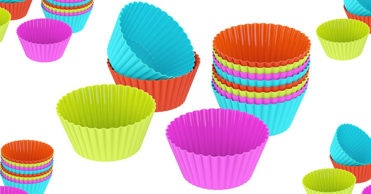 Amazon 12 Silicone Baking Cups Just 3.99