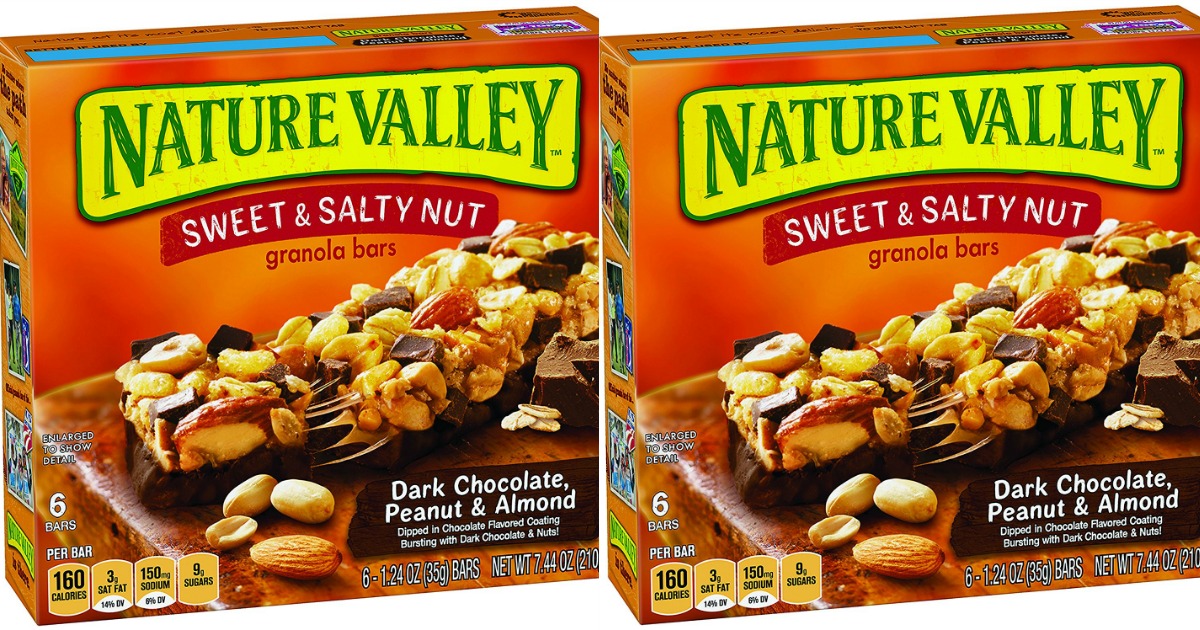 Amazon: Nature Valley Sweet And Salty 6-Count Bars Only $1.60 Shipped ...