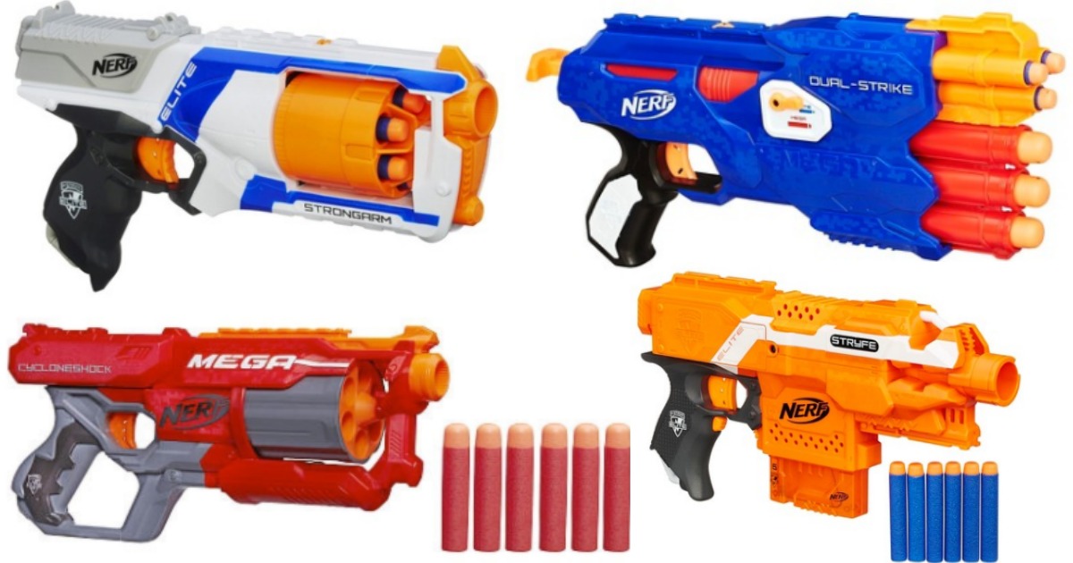 Deep Discounts on Nerf N-Strike Products