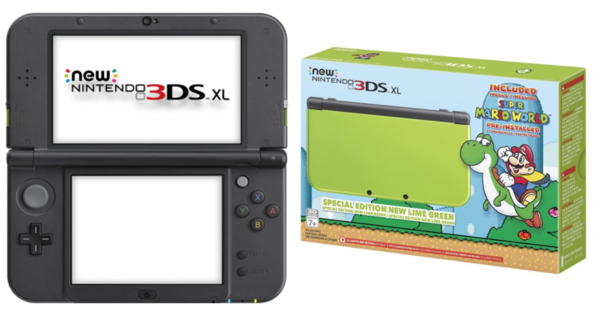 mario themed limited edition new 3ds s
