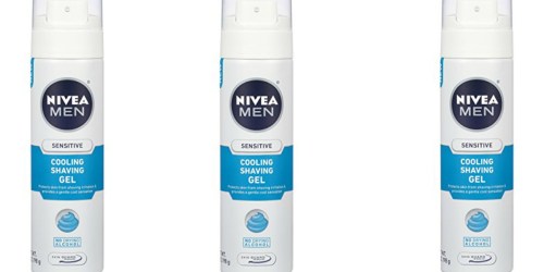 Amazon: THREE Nivea Men Sensitive Shaving Gel Only $5.30 Shipped (Just $1.77 Each)