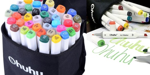 Amazon: 40 Dual Tip Markers w/ Carrying Case Only $16.99 (Regularly $21.99)