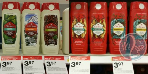 Target: Old Spice Body Wash Only $1.30 Each (After Gift Card)