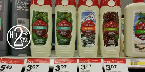 Target: Old Spice & Gillette Body Wash as Low as $1.31 Each After Gift Card (NO Coupons Needed!)