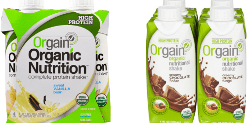 NEW Orgain Nutrition Shake 4-Pack Coupon = Only $2.49 At Walgreens After Ibotta (62¢ Per Drink)