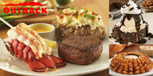 Outback Steakhouse: FREE $10 Bonus Gift Card w/ $30 Food and Beverage Purchase (Today Only)