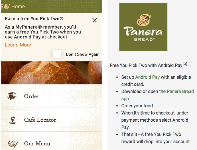 MyPanera Members: FREE You Pick Two Reward W/ $10 Purchase Using ...