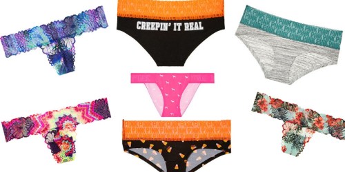Victoria’s Secret: 7 for $27.50 Panties (Including Fun Halloween Panties!)
