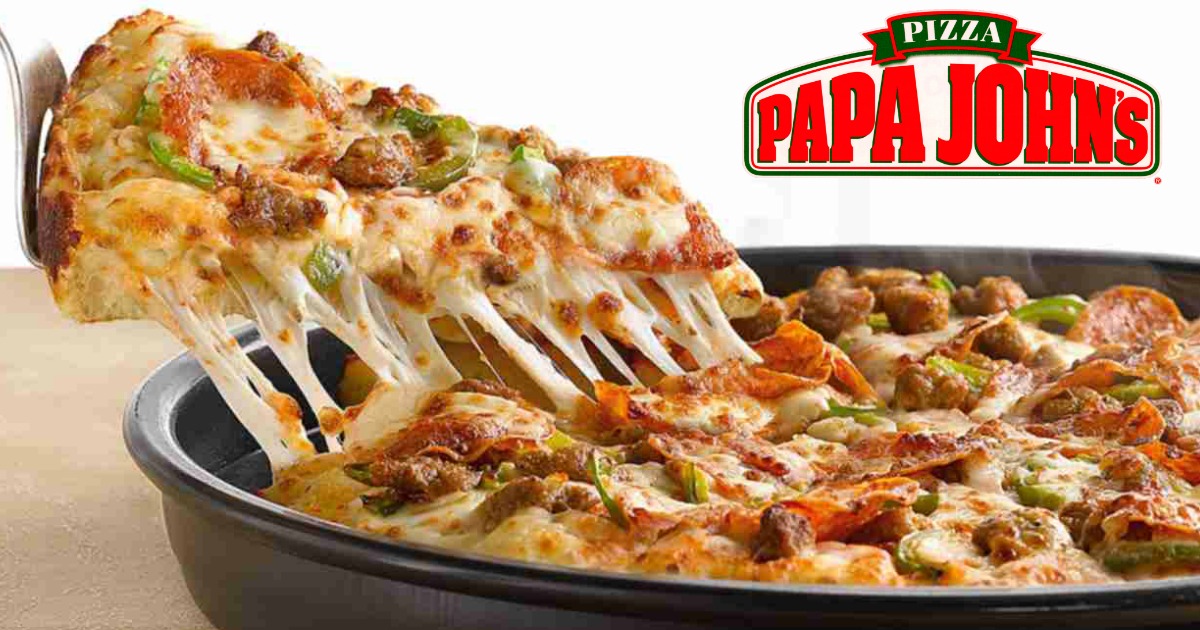 Papa John's: 50% Off Entire Order = 2 Large Pepperoni Pizzas ...