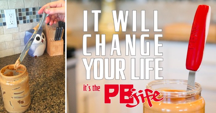 PB-JIFE! The Ultimate Peanut Butter Knife