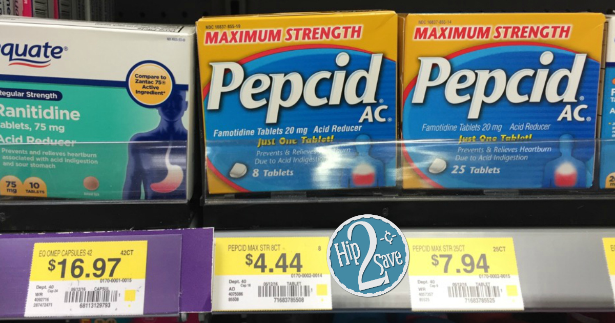 pepcid ac dosage instructions