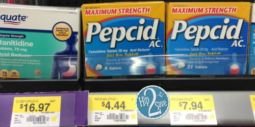 Walmart: Pepcid AC Maximum Strength Only 44¢