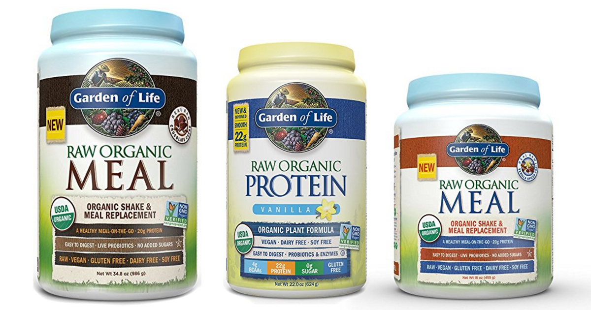 Amazon: 35% Off Garden Of Life Protein Powder = Organic Chocolate 34