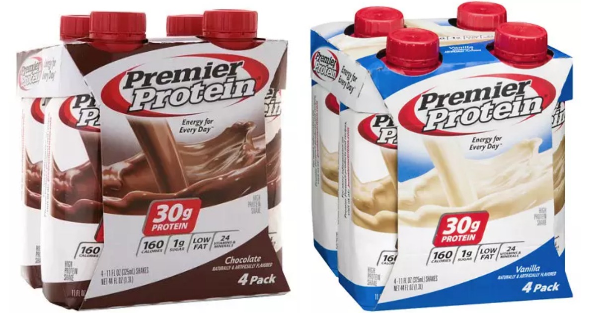 Walgreens Premier Protein Shakes 4ct Only 2.50 Each (Regularly 8.49)