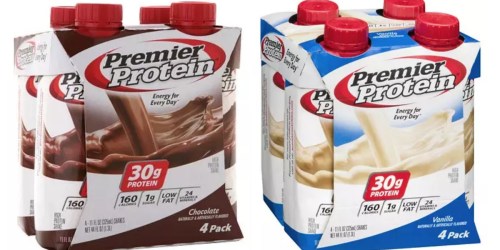 Walgreens: Premier Protein Shakes 4ct Only $2.50 Each (Regularly $8.49)