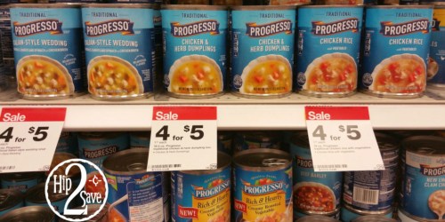 NEW Progresso Soup Coupons = Soup As Low As 60¢ at Target