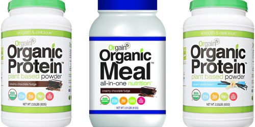 Amazon: 30% Off Orgain Organic Protein Powders