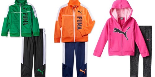 Amazon: Up to 60% Off Activewear = Puma Kids’ Hoodie & Pant Set Only $19.99 (Regularly $52)