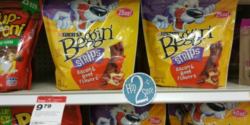 Target: Purina Beggin’ Strips 25oz Bags Only $4.29 Each After Gift Card (Regularly $9.79)