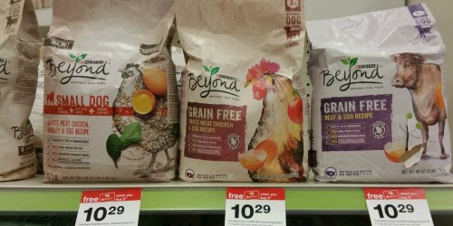 Target: Two FREE Purina Beyond Dry Dog Food Bags (After Gift Card) + New Pet Food Coupons