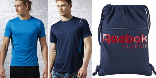 Reebok: Additional 25% Off Sale & Outlet Apparel = Great Deals on Backpacks, Tech Tees & More