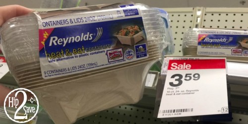 Target: Reynolds Heat & Eat Containers Only 51¢ After Ibotta (Regularly $3.99)