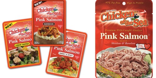 Buy 1 Get 1 FREE Chicken of the Sea Salmon Pouch Coupon = Only 50¢ Each at Walmart + More