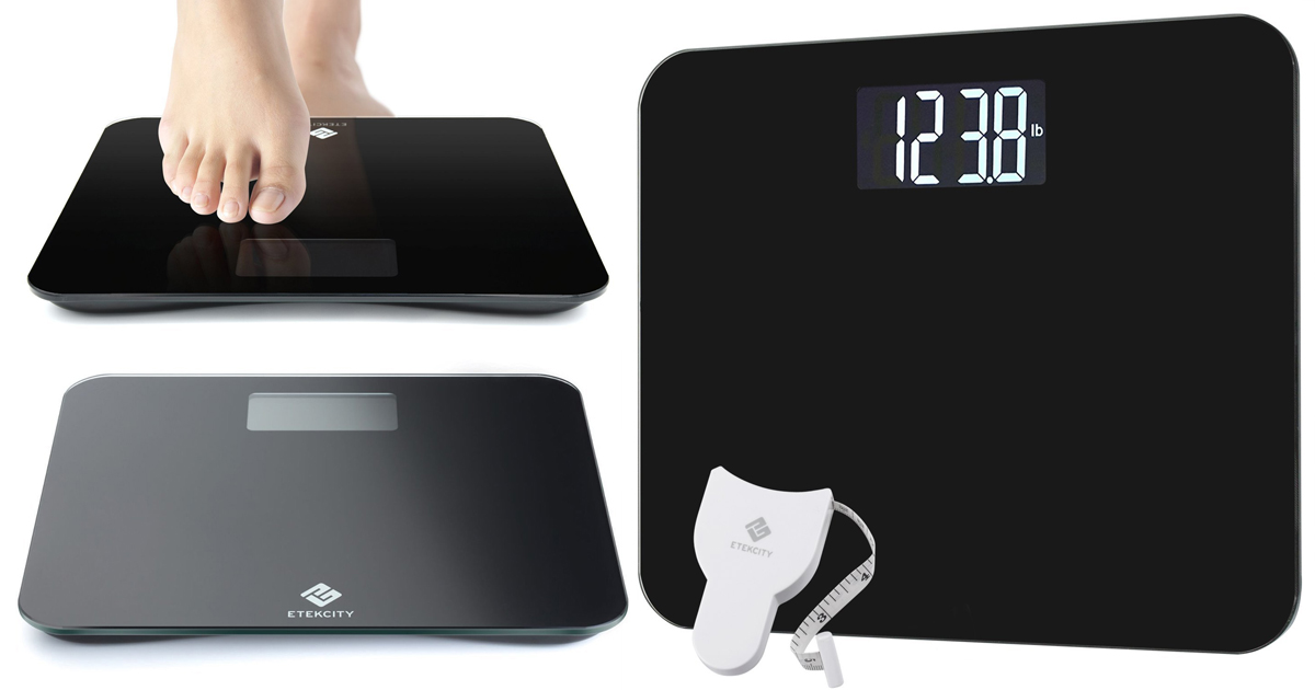 Amazon Etekcity Ultra Wide Digital Body Scale Only 22.99 (Regularly 46.99)