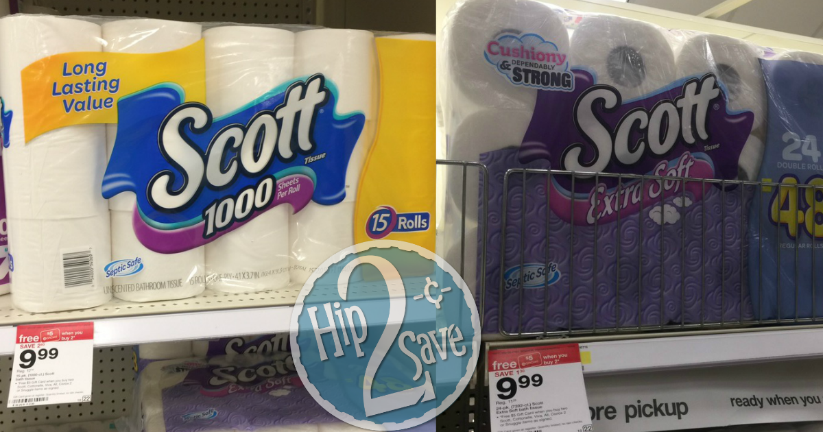 Target Awesome Deals On Scott, Cottonelle and Viva Products (After