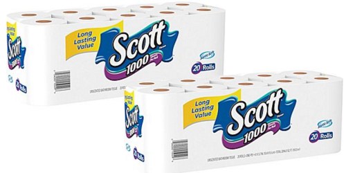 Staples.com: Scott 1000 Bath Tissue 20-Rolls Only $9.99 (Just 50¢ Per Roll)