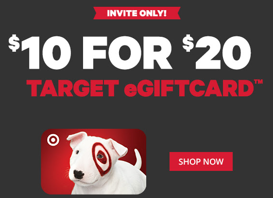 Target eGift Card offer