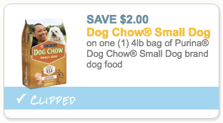 Purina Dog Chow Coupon