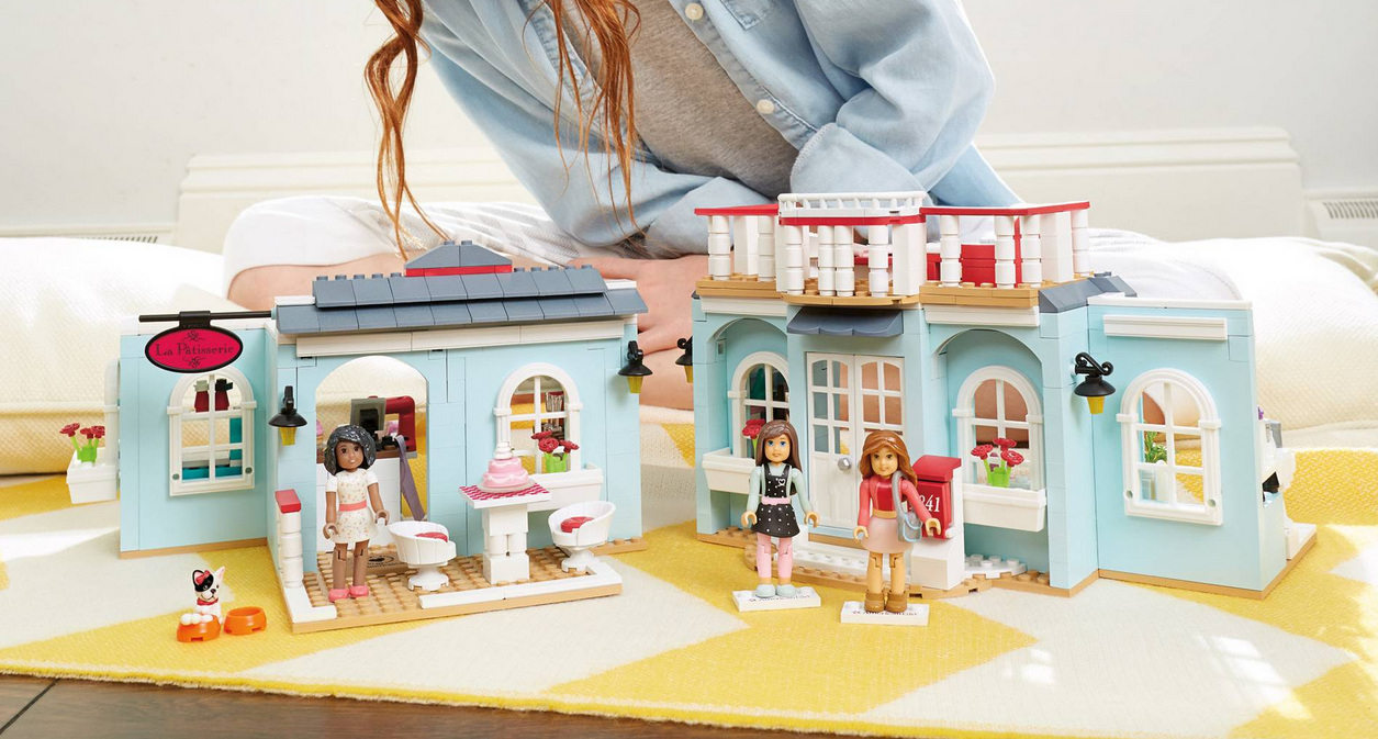 american girl grace's 2 in 1 buildable home