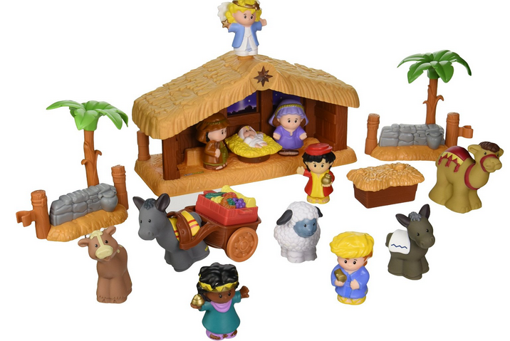 little tikes nativity set