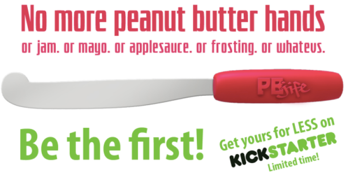 PB-Jife 2-pack Ultimate Peanut Butter Knife